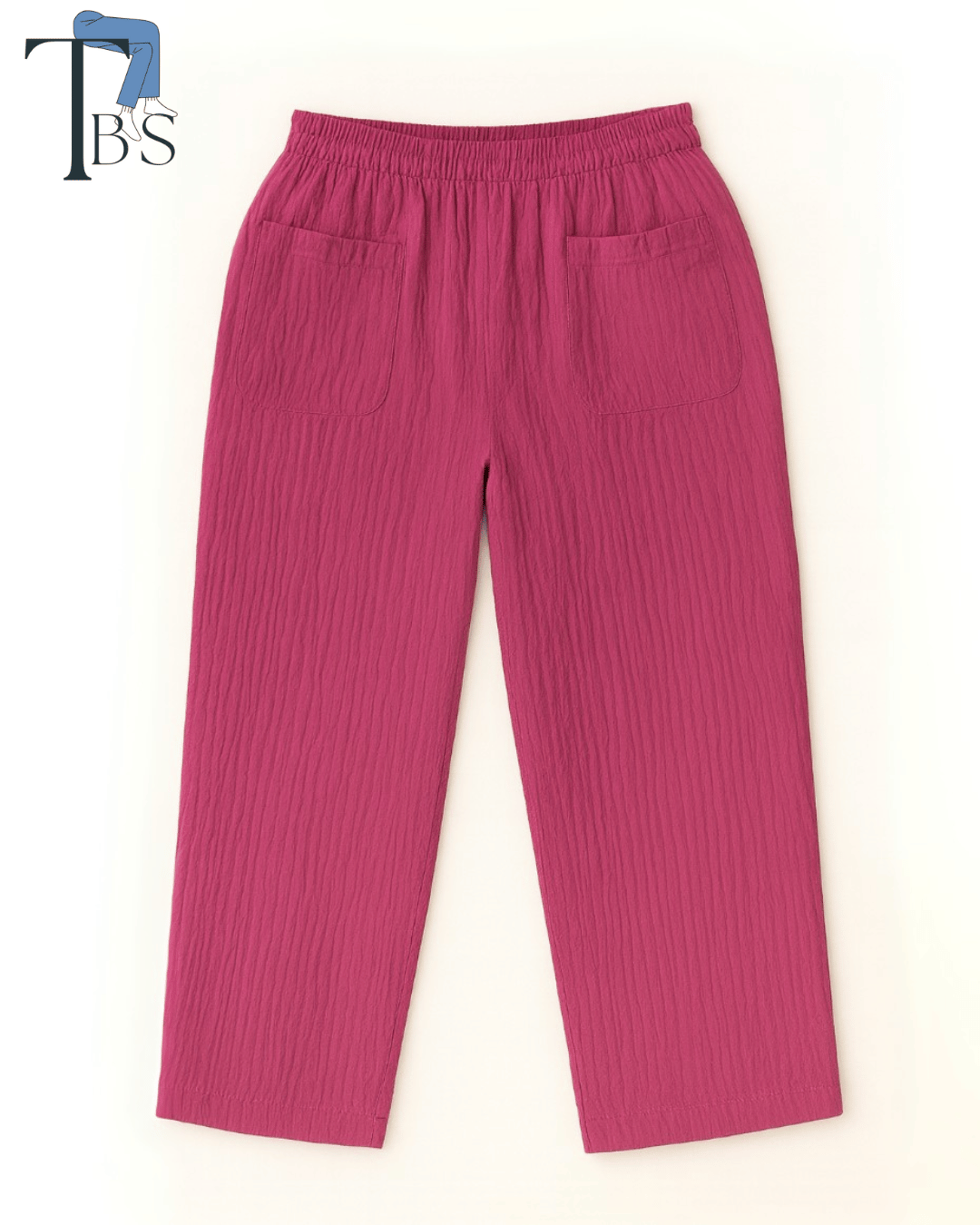 Premium Muslin Bottoms | 100% Organic Cotton | Unisex | Purple