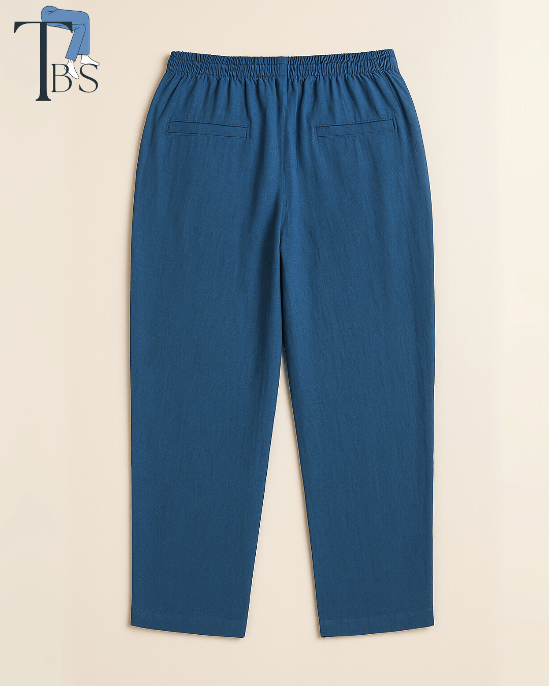 Premium Muslin Bottoms | 100% Organic Cotton | Unisex | Deep Blue